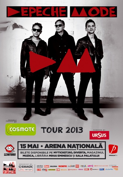 Trupa F.O.X va canta in deschiderea concertului Depeche Mode de la Bucuresti!